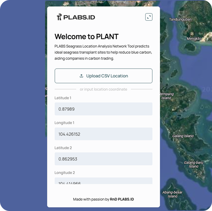 PLANT dashboard